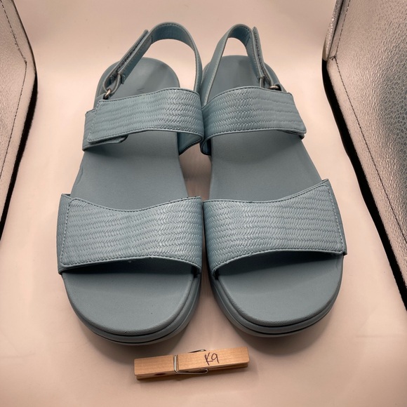 Vionic Fay platform Women's Blue Sandals size 9 - Picture 3 of 9